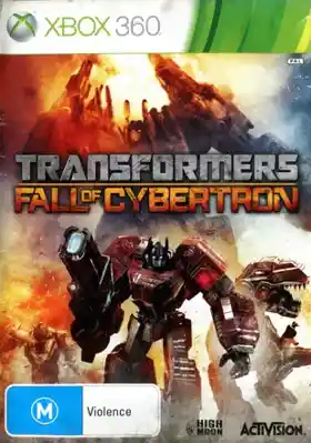 Transformers Fall of Cybertron (USA) box cover front